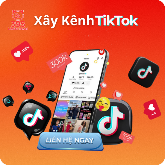 Ảnh trang dịch vụ xây kênh tiktok trọn gói web 395 LiveStream 1
